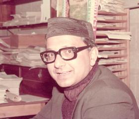 Fr. Sharma, SJ in Kurseong Darjeeling District, 1980.