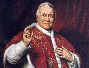 Pius IX: Source: ncr.com