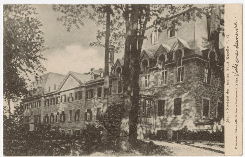 The novitiate building 1852. Source: the author.