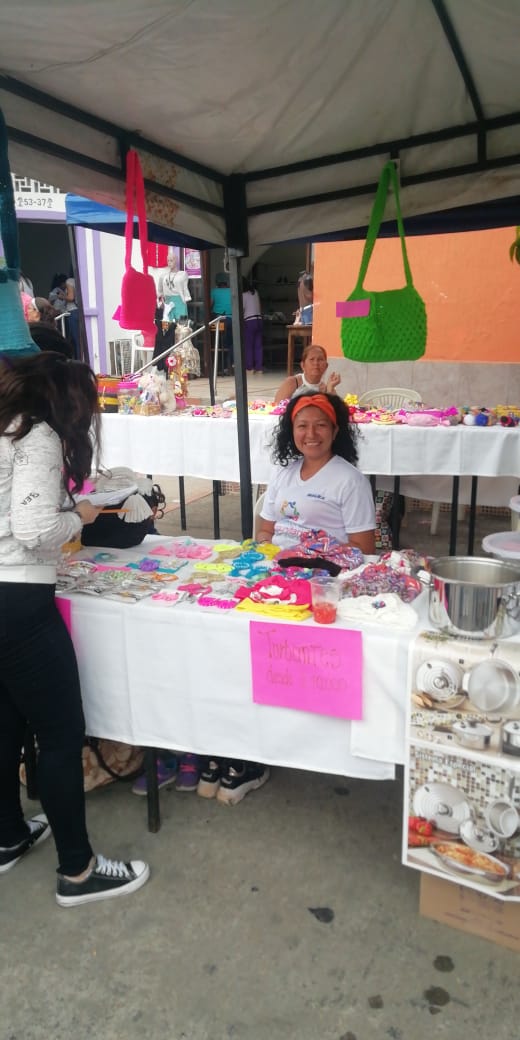 Bazarte: Local market for promoting women's business. Source: JRS Colombia.