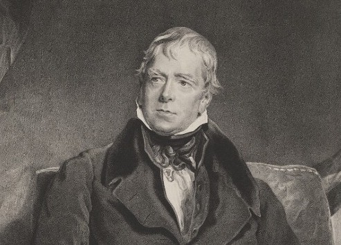Portrait of Sir Walter Scott: By Belnos, printed by Lemercier, published by Bailly Ward & Co, published by Vor. Morlot, after Sir Thomas Lawrence, lithograph, (1821) and courtesy of the National Portrait Gallery, London: NPG DD40602.