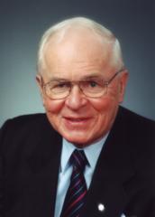 Senator Douglas Roche. Courtesy of roche.aprig.org