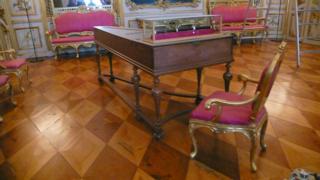 Frederick the Great's Office in San Souci. Photo courtesy of Kevin Burns.