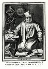 Jesuit mathematician Christopher Clavius, (1537? - 1612) *