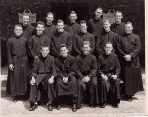 Canadian Jesuit Novices 1957. Source: Jesuit sources.