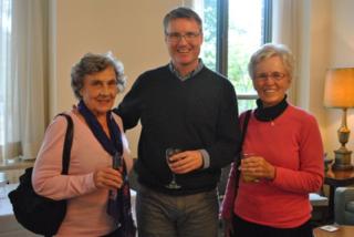 Kevin Kelly, SJ and friends at meeting.