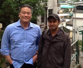 Dom Bautista and Fr. Elton