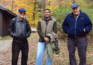 Peter Monty, SJ, Ihab Samir, SJ, Norm Dodge, SJ. Source: Michael Rosinski, SJ