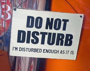 Hopefully not a sign we put on our minds. Source: Flickr / Leonard Bentley