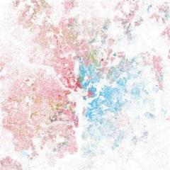 Red is white. Black is blue. by Eric Fisher. Source: flickr.