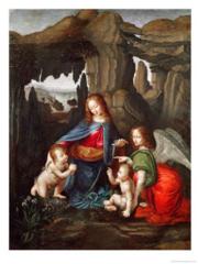 Madonna of the Rocks. Source: davincilife.com