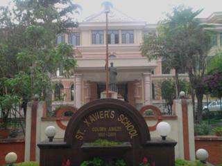 St. Xavier's school entrance.