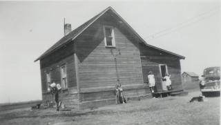 The Obrigewitsch farm, circa 1951.