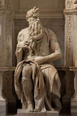 Moses by Michelangelo. Source: en.wikipedia.org