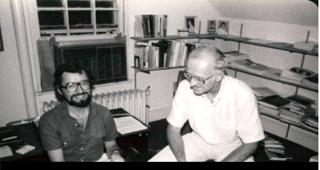 Jim Holland and Peter Henriot, SJ. Source: Jesuit Forum for Social Faith and Justice.