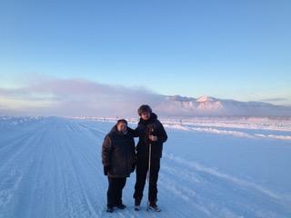 Sister Celeste Goulet and Justin Glyn, SJ. Source: Justin Glyn.
