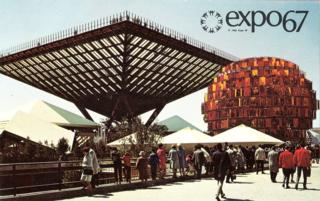 Expo 67 - Canadian Pavilion. Source: expo67.ncf.ca