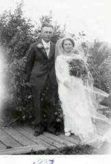 Frank's parents, Rochus and Katherine, 1937.